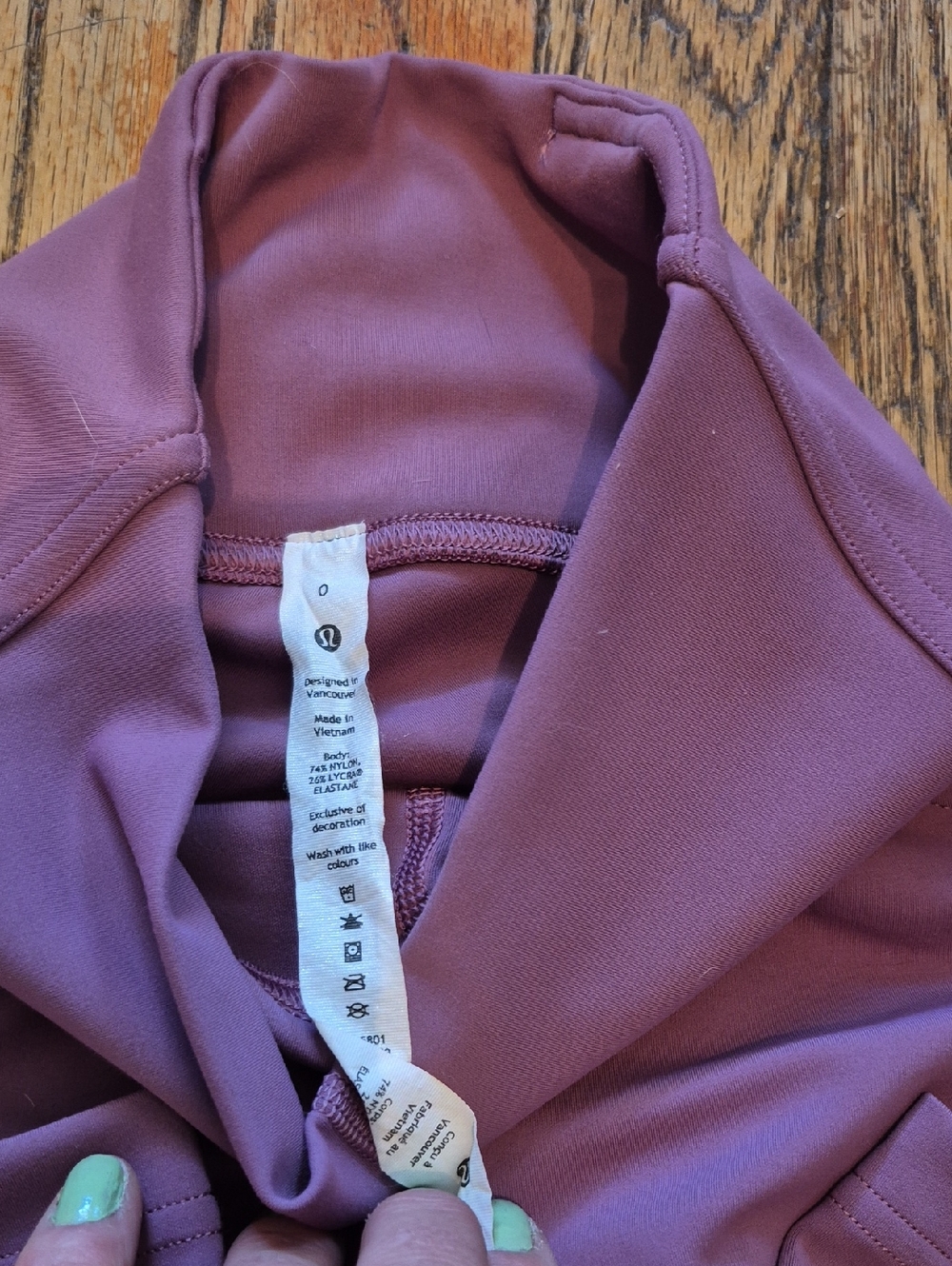 lululemon athletica Mauve/Purple Leggings